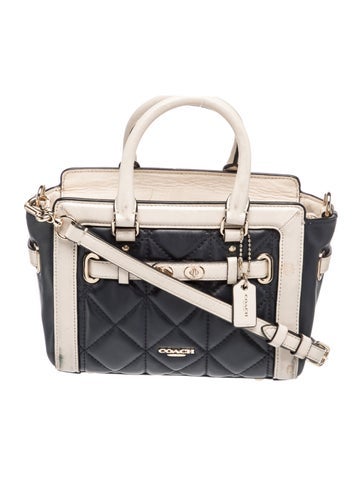 Leather Top Handle Bag