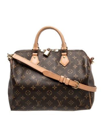 LV Monogram Speedy Bandouliere 30