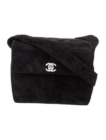 Vintage Suede CC Crossbody Bag