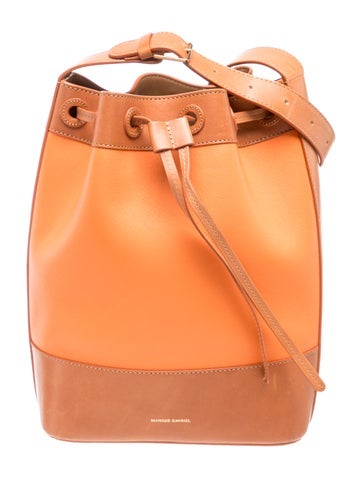 Leather Bucket Bag