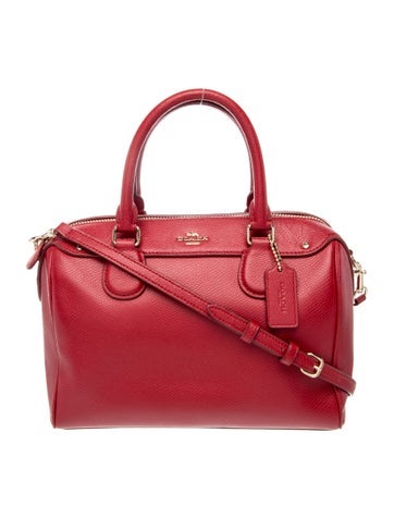 Leather Top Handle Bag