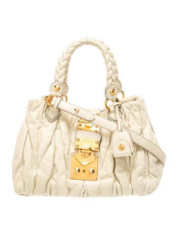 Leather Top Handle Bag