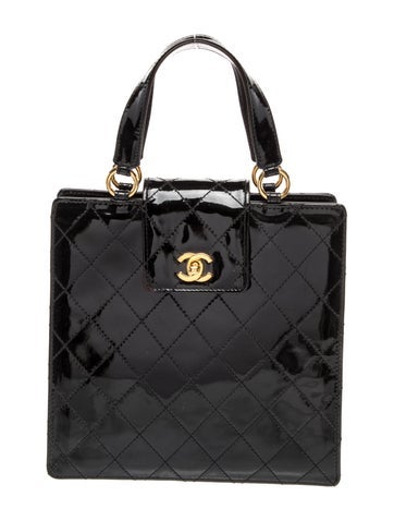 Quilted CC Handle Bag