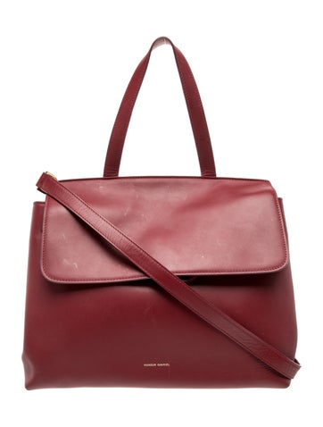 Leather Top Handle Bag