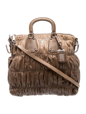 Leather Top Handle Bag