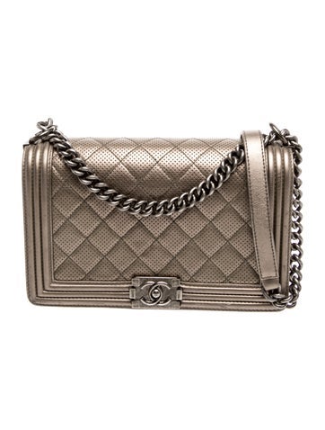 Large Perforated Boy Bag