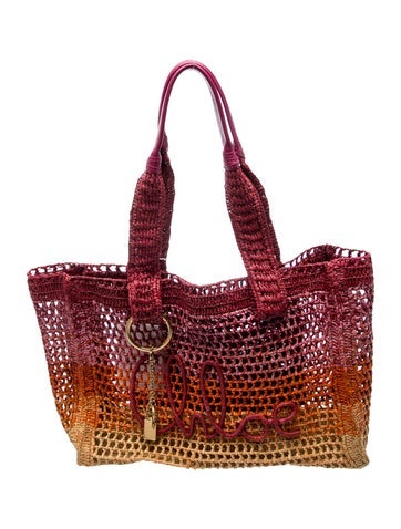 Raffia Chloe Summer Banana East West