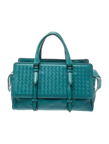 Intrecciato Top Handle Bag