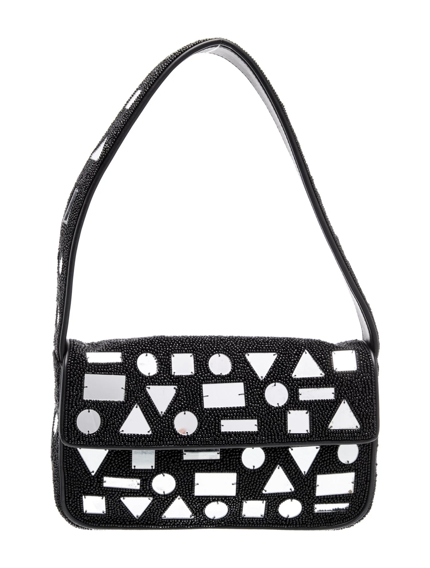 Staud Beaded Mirror Bag