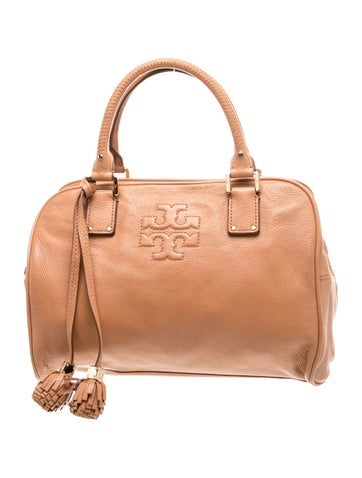 Leather Top Handle Bag