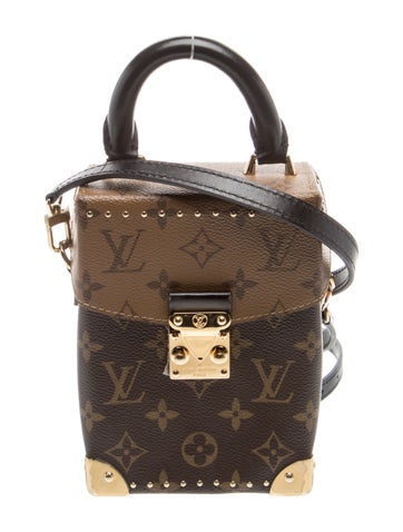 LV Monogram Reverse Monogram Camera Box Bag