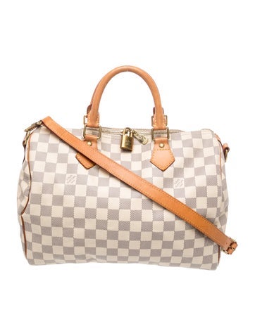 Damier Azur Speedy Bandouliere 30