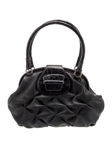 Smythson Leather Shoulder Bag