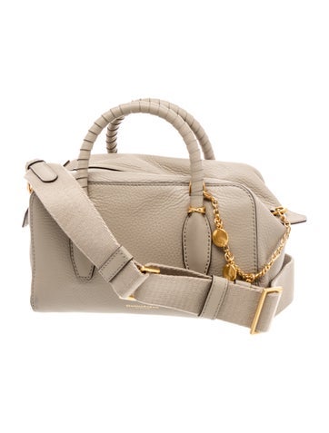 Leather Top Handle Bag