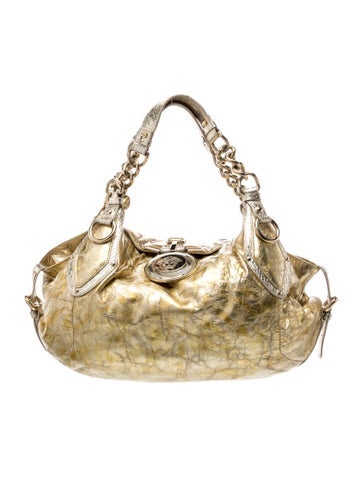 Leather Top Handle Bag