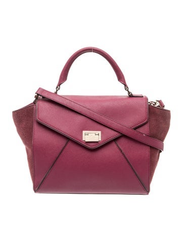 Saffiano Leather Top Handle Bag