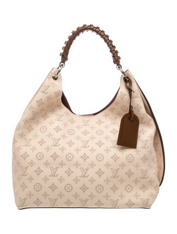 Perforated Monogram Carmel