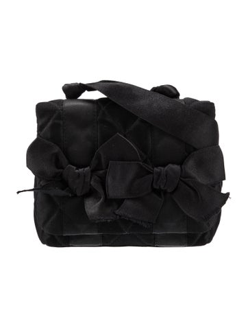 Satin Bow Evening Bag