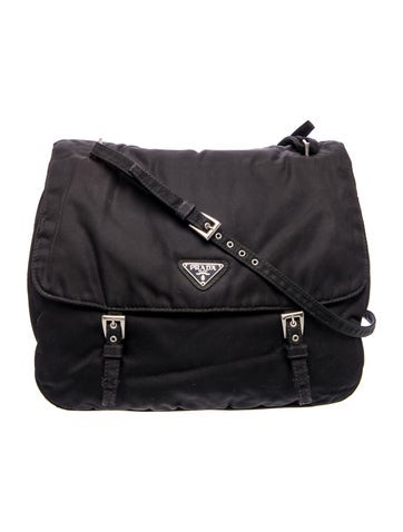 Tessuto Nylon Messenger Bag