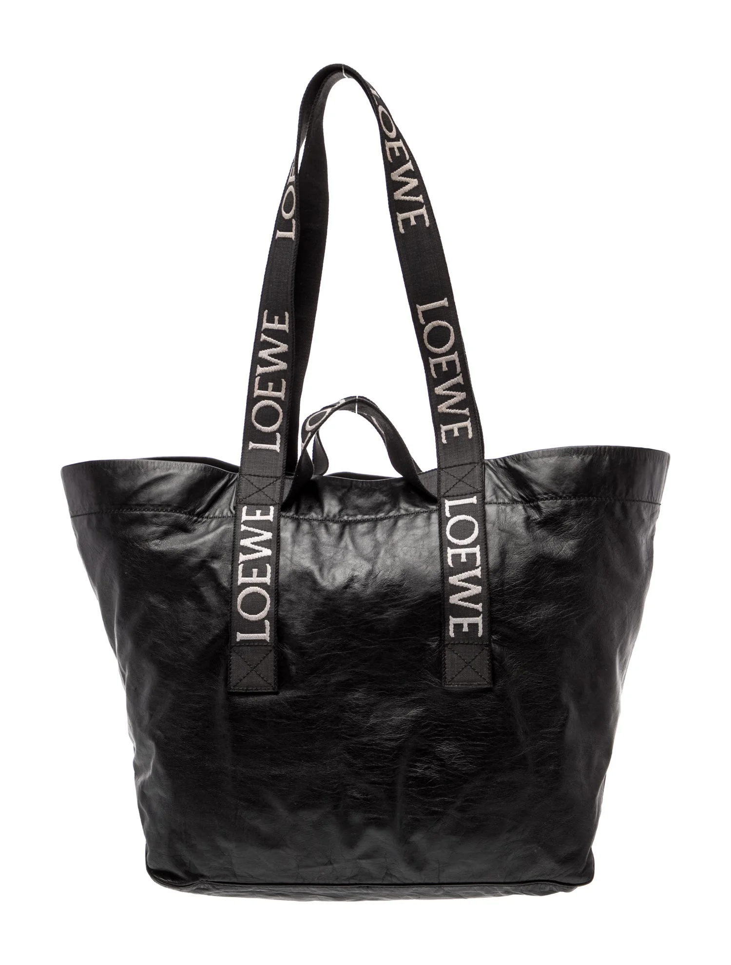 Leather Fold Shopper Large 2023