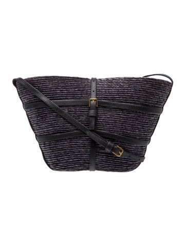 Raffia Crossbody Bag