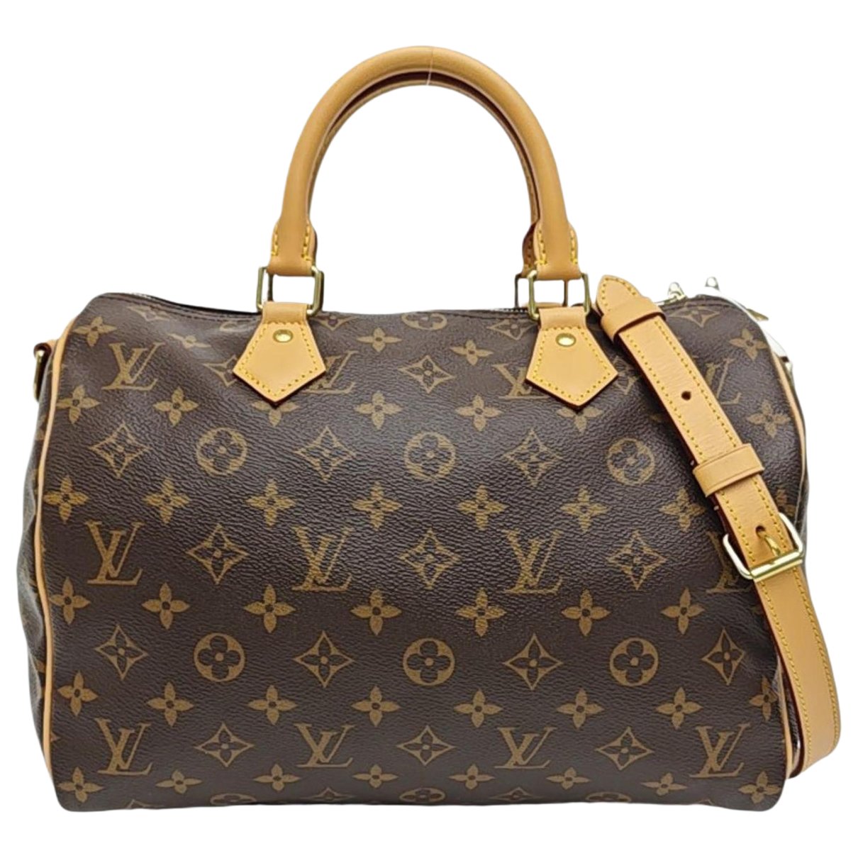 Louis Vuitton Nano Speedy / Mini HL leather handbag