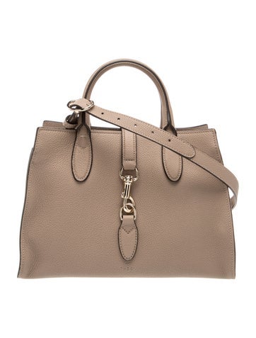 Leather Top Handle Bag