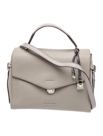 Leather Top Handle Bag