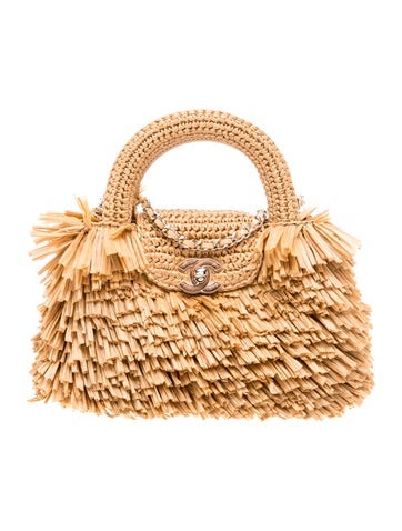 2026 Mini Raffia Kelly Shopper
