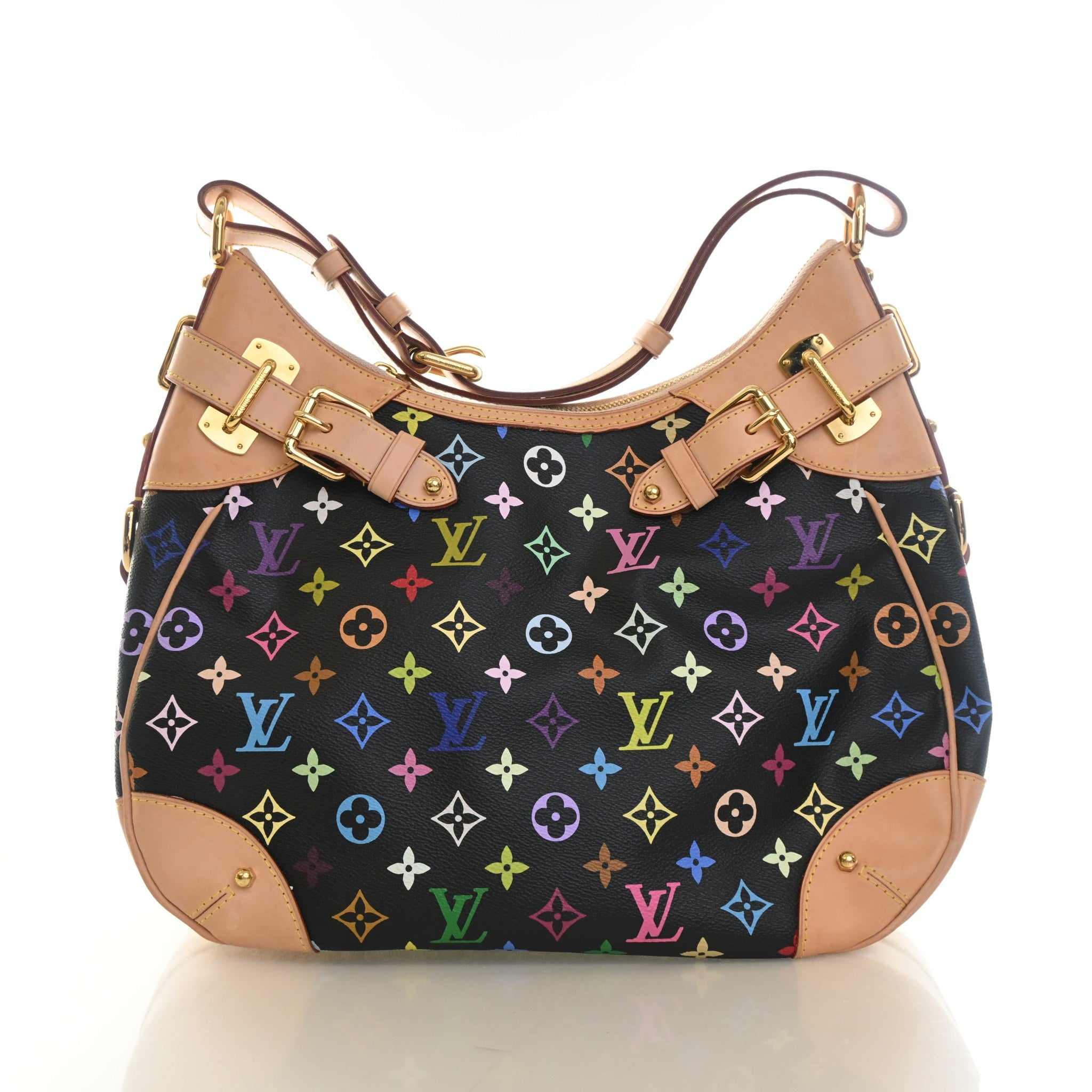 Louis Vuitton x Takashi Murakami Multicolor Monogram Greta