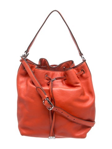 Leather Bucket Bag