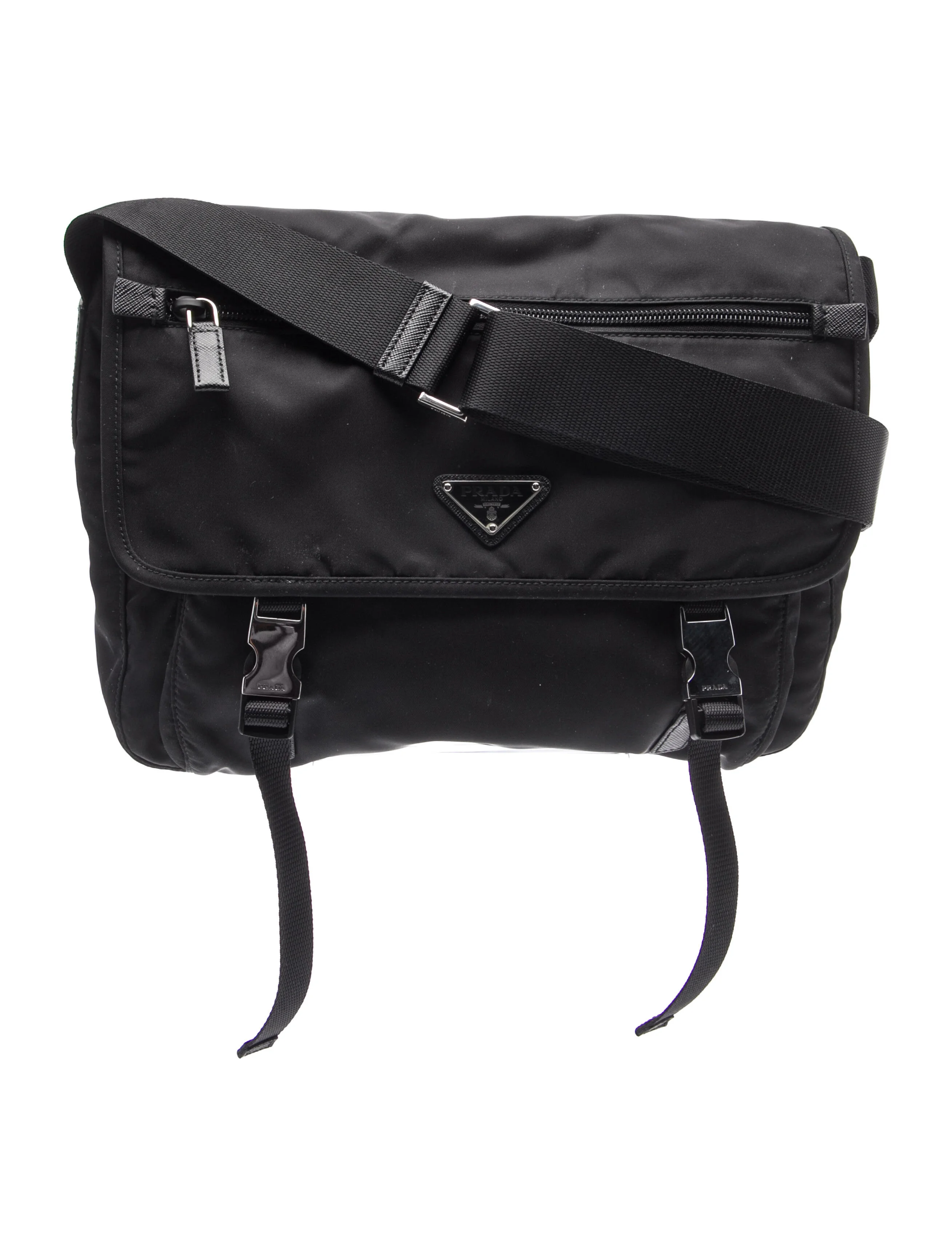 Saffiano Leather Tessuto Medium