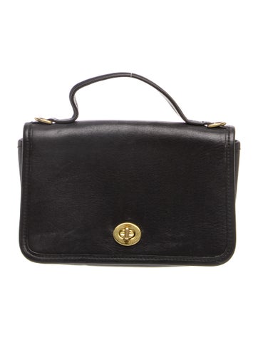 Leather Top Handle Bag