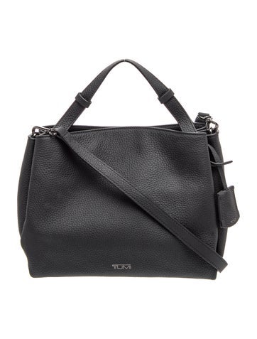 Leather Top Handle Bag
