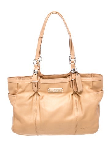 Leather Top Handle Bag