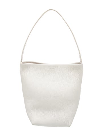 The Row Leather N/S Park Tote Small