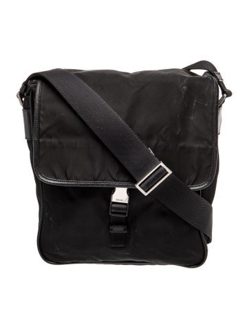 Tessuto Nylon Messenger Bag