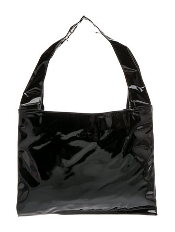 Patent Leather Vintage Patent Leather Shoulder Bag
