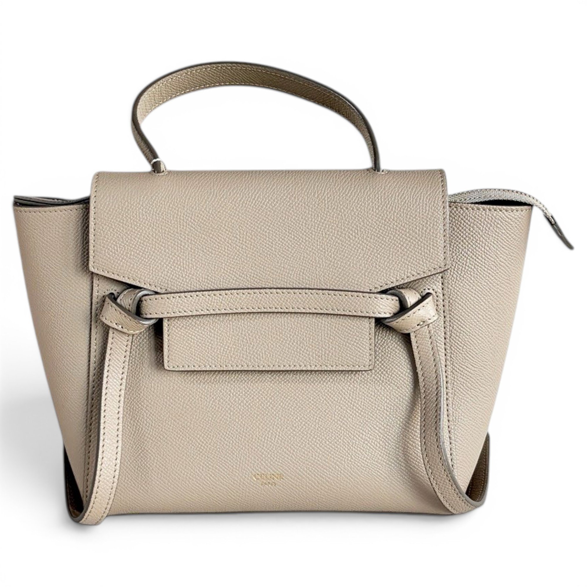Celine Belt leather handbag