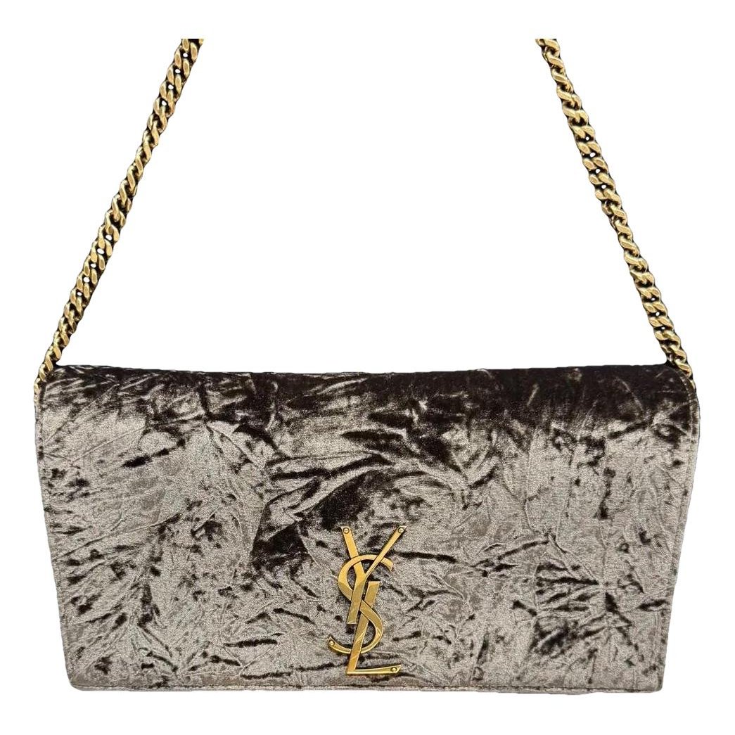 Saint Laurent Velvet mini bag