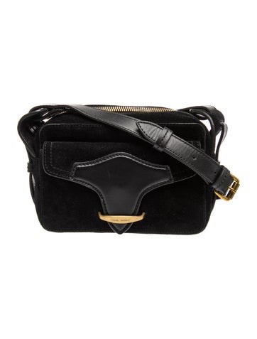 Suede Crossbody Bag