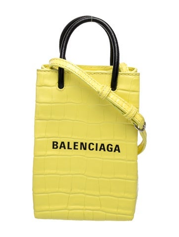 Embossed Leather Crossbody Bag