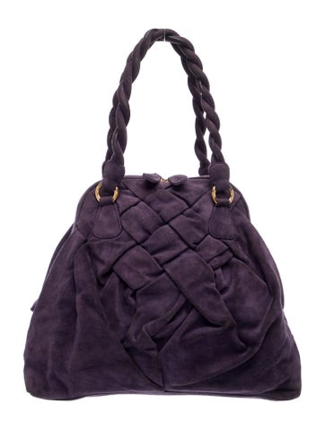 Suede Shoulder Bag