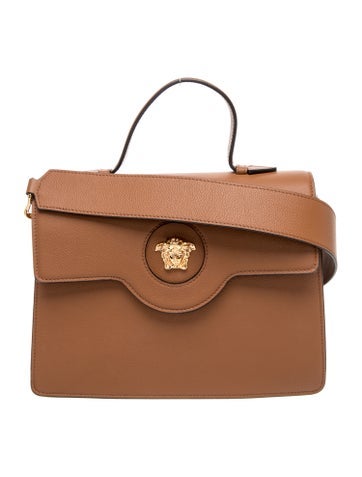 Leather Top Handle Bag