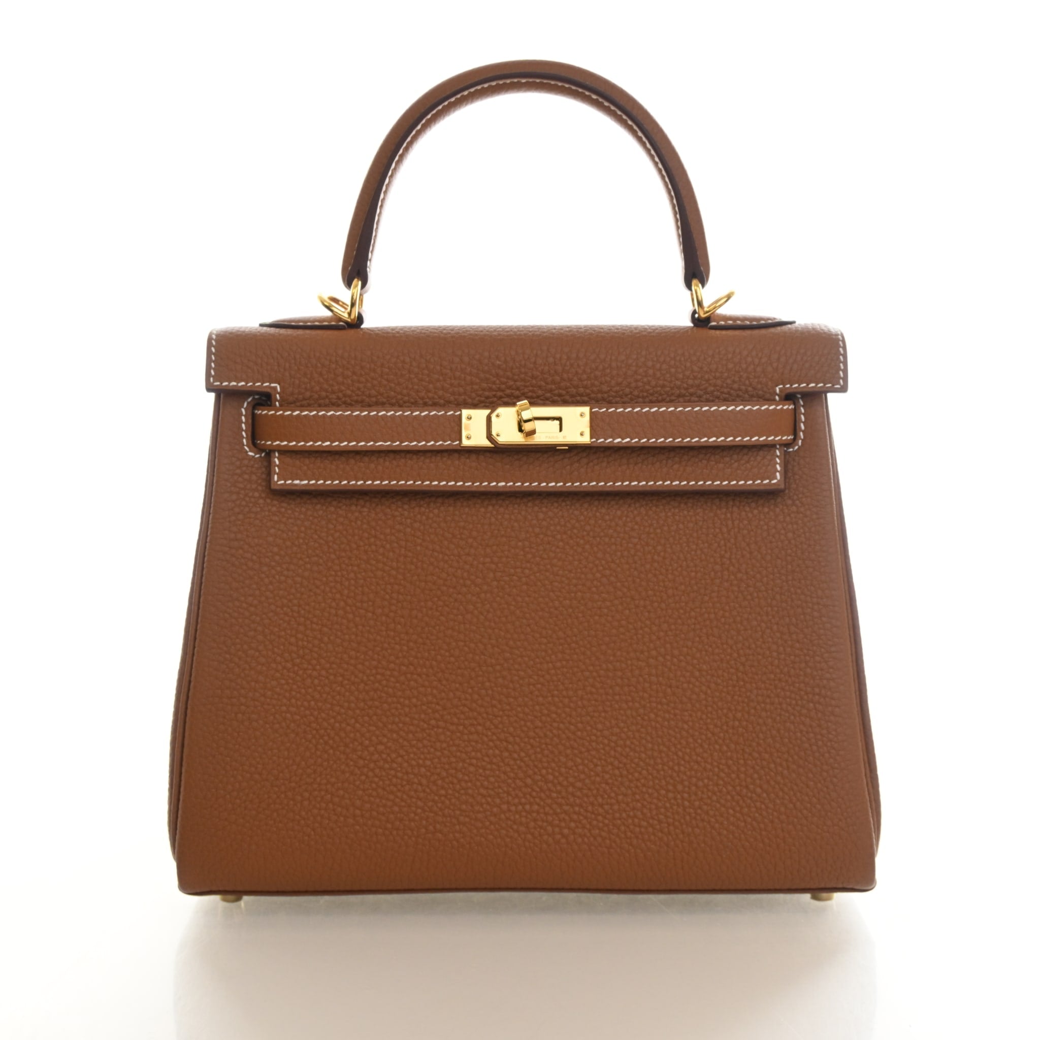 Hermes Gold Togo Kelly 25