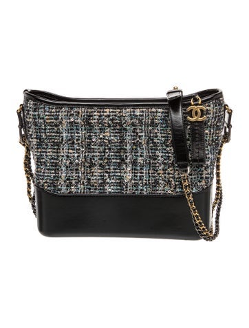 Quilted Tweed Large Gabrielle Hobo