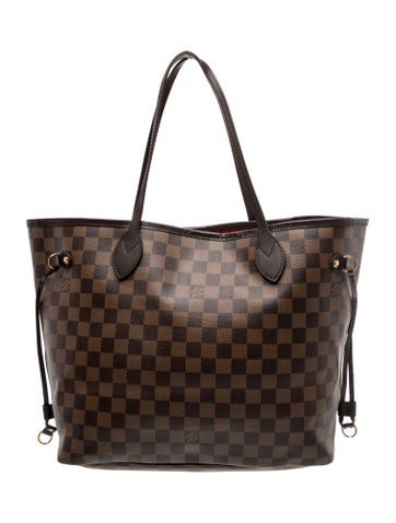Damier Ebene Neverfull w/Pouch MM