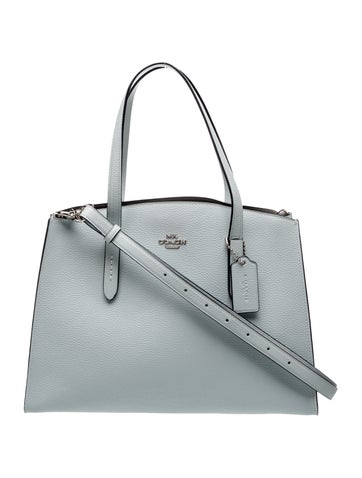 Leather Top Handle Bag