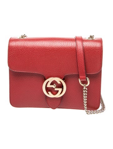 Leather Interlocking GG