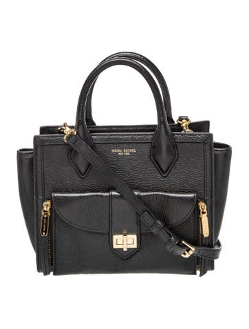 Leather Top Handle Bag